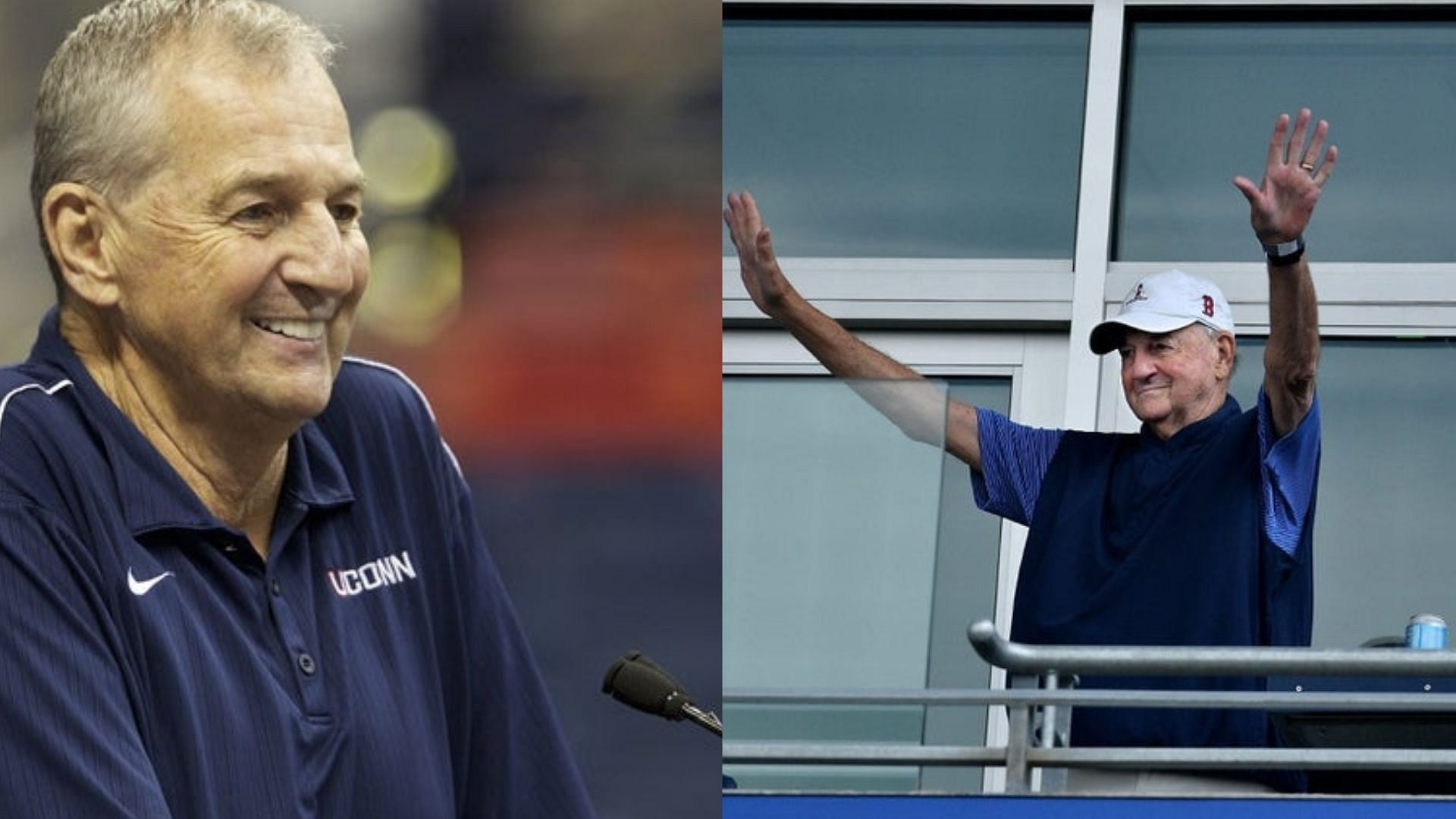 Former UConn Huskies coach Jim Calhoun 