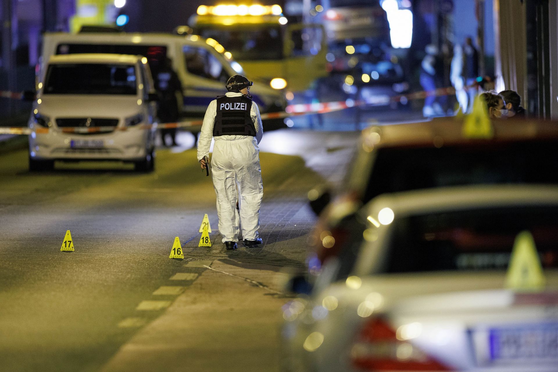 Large-scale police operation at the district court in Bielefeld - Source: Getty