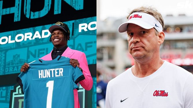 Lane Kiffin shows love to Travis Hunter for his marriage with longtime GF Leanna Lenee at a grand Athens wedding, shares sweet post on IG
