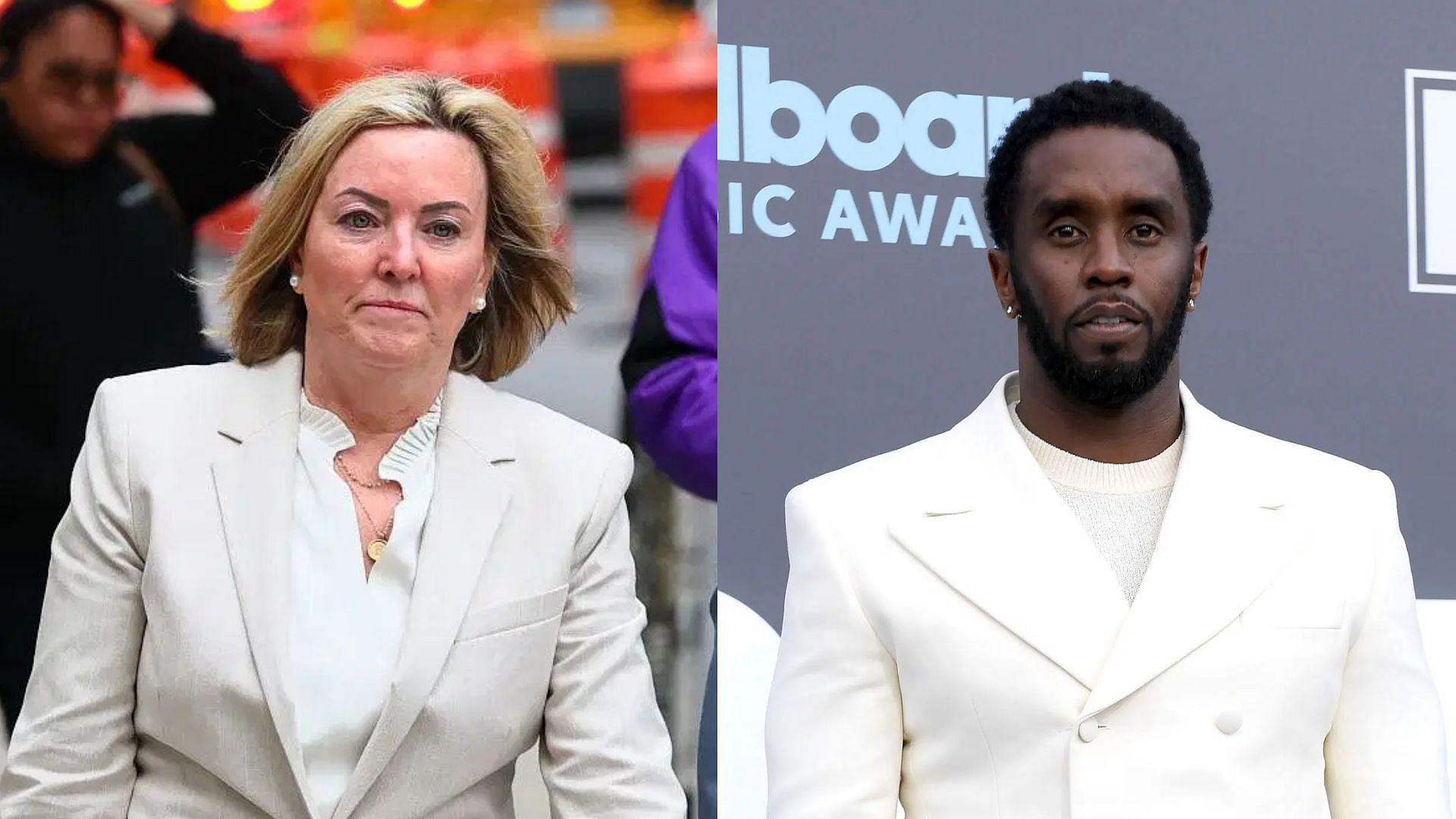 From L to R, Dr Dawn Hughes and Diddy: Image via Getty Images