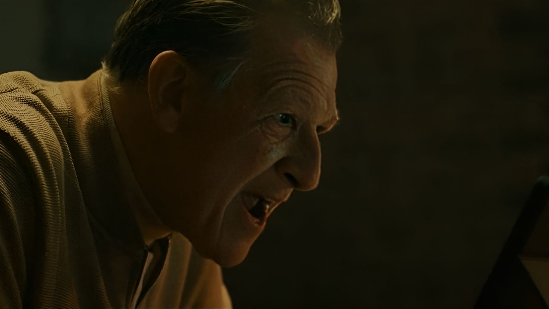 Richie explodes in rage as his enemies begin to crumble under his plan. (Image via Paramount)