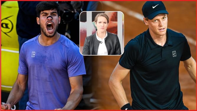 Amid Carlos Alcaraz's increasing dominance over Jannik Sinner, Justine Henin gives surprise verdict on the rivalry's future