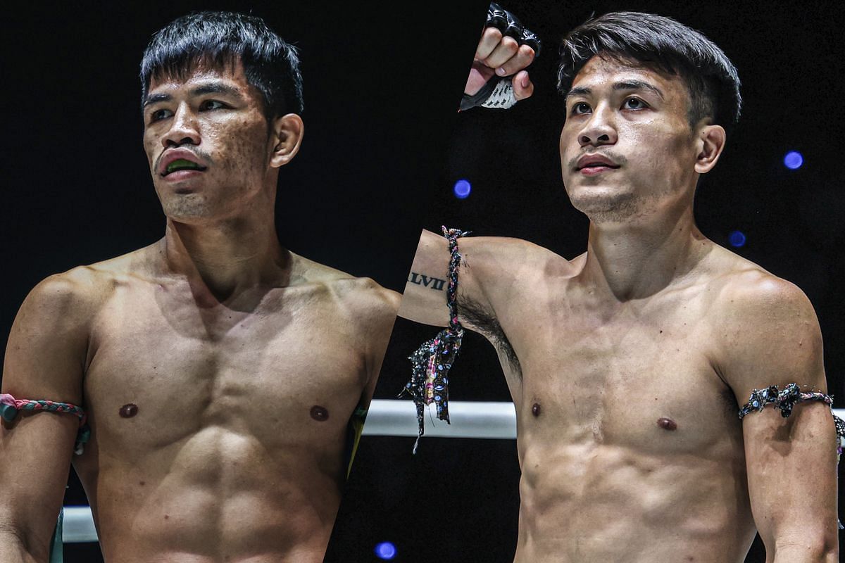 Nakrob (L) and Jaosuayai (R) | Image by ONE Championship