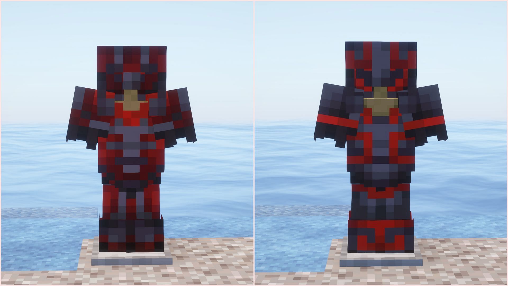 Some armor trims are widely liked by many players (Image via Sportskeeda Gaming || Mojang Studios)