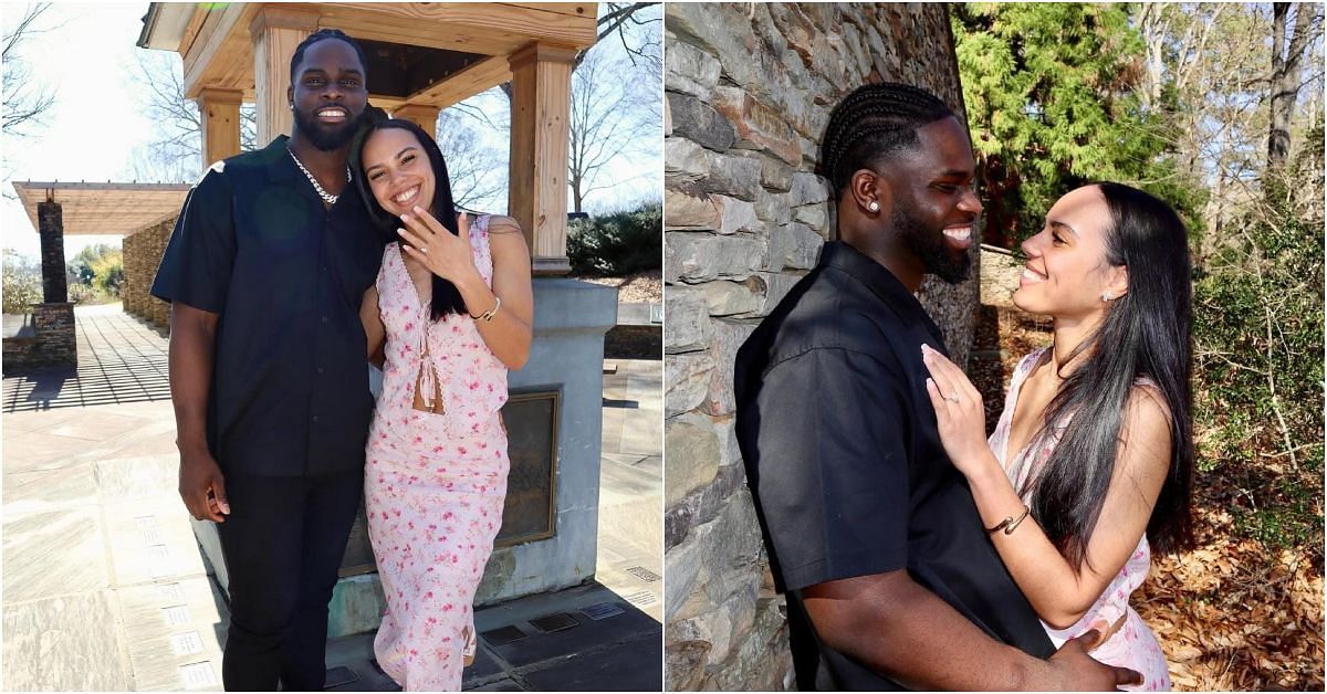 Cowboys rookie Phil Mafah's fiancée Kitana Burgard has 2-word message after Dallas drafts Clemson star