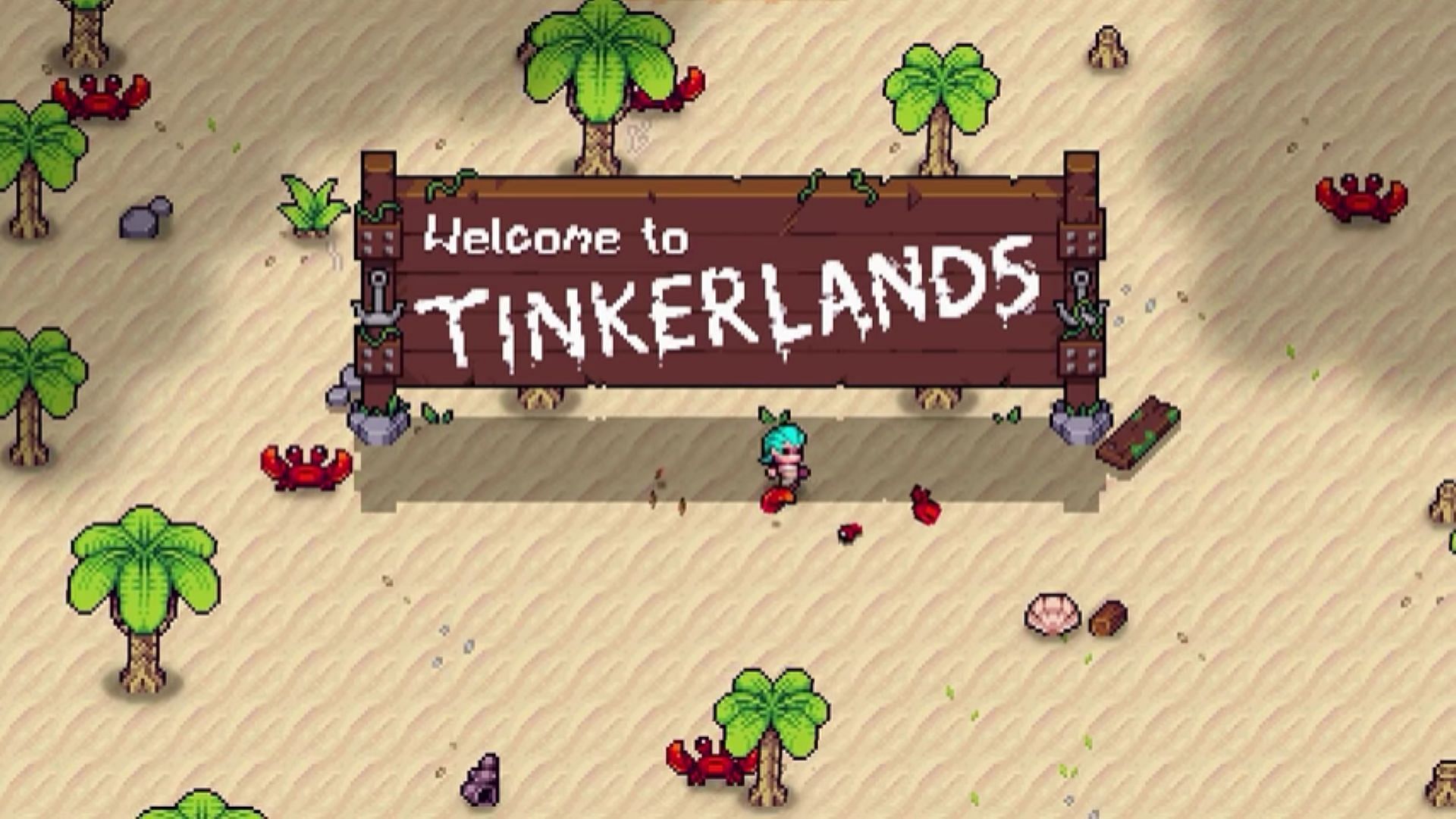 A still from Tinkerlands trailer, Tutorial quests in Tinkerlands, Tinkerlands tips and tricks, Tinkerlands demo Steam, how to play Tinkerlands