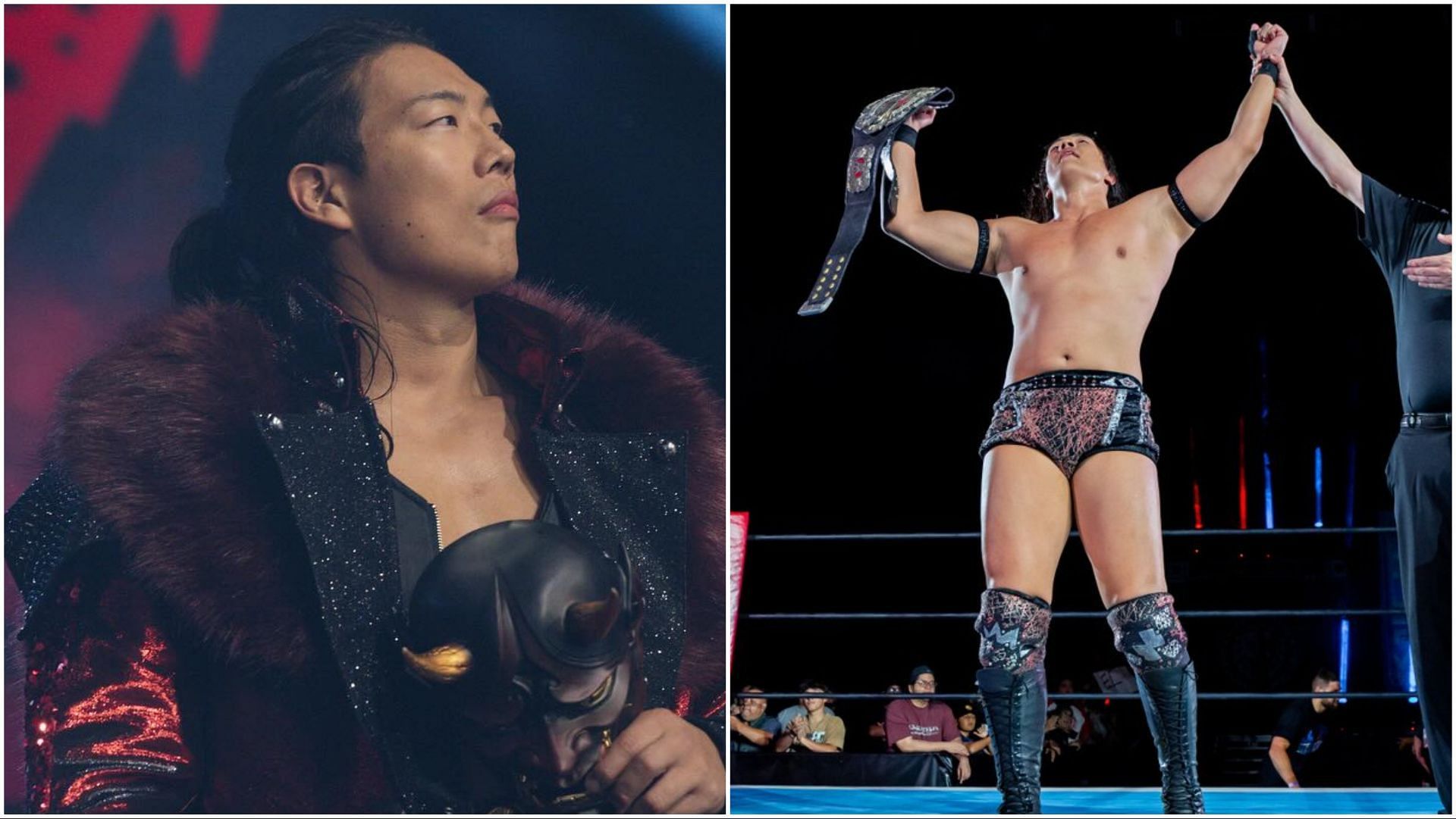 AEW and NJPW star Konosuke Takeshita in action