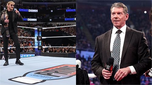 McMahon was reportedly never a fan of logos on the canvas [Image credit: WWE.com]