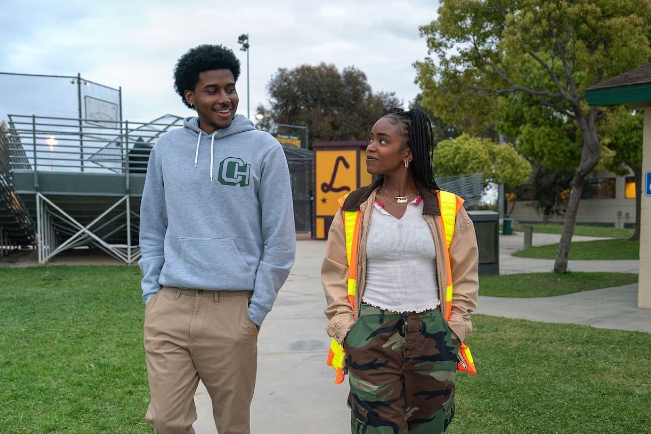 Justine Edwards and Keisha Clark as seen in Netflix's miniseries, Forever. (Image via netflix.com/tudum)