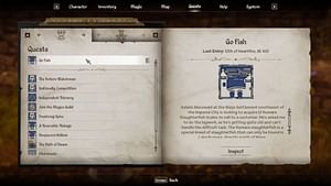 Oblivion Remastered: How to complete the Go Fish quest and get the Jewel of the Rumare ring