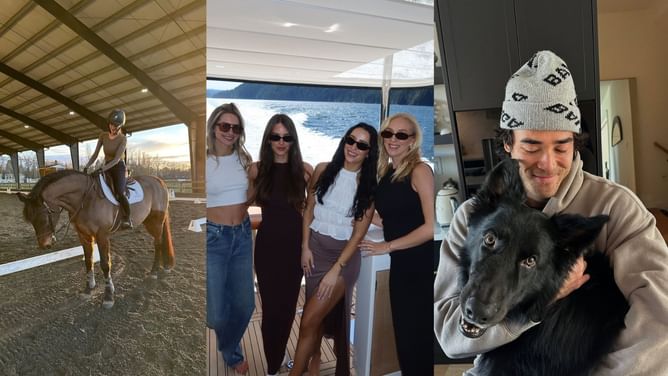 In Photos: Kiefer Sherwood's fiancee Ariela draws their Vancouver curtains to a close with Canucks season recap dump