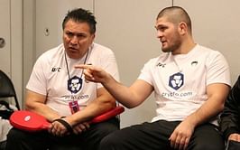 Khabib Nurmagomedov's coach comes clean on UFC legend's striking prowess, claims fans never saw the best of his standup game