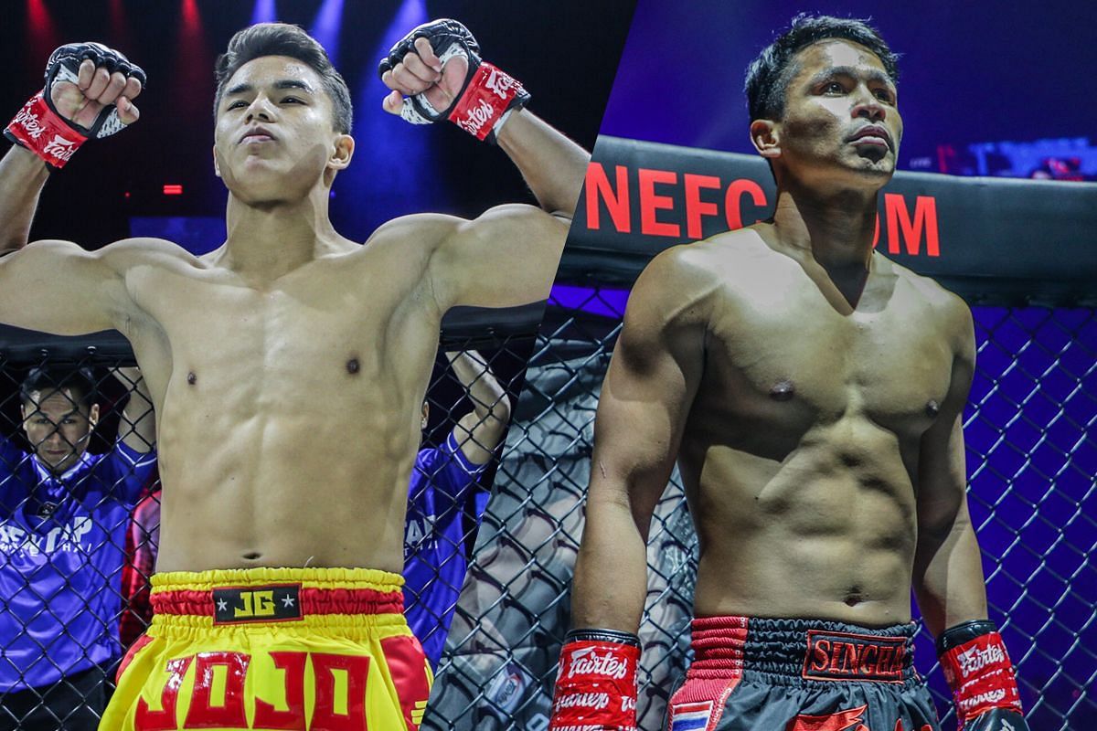 Johan Ghazali (left) and Superbon (right). [Photos from ONE Championship]