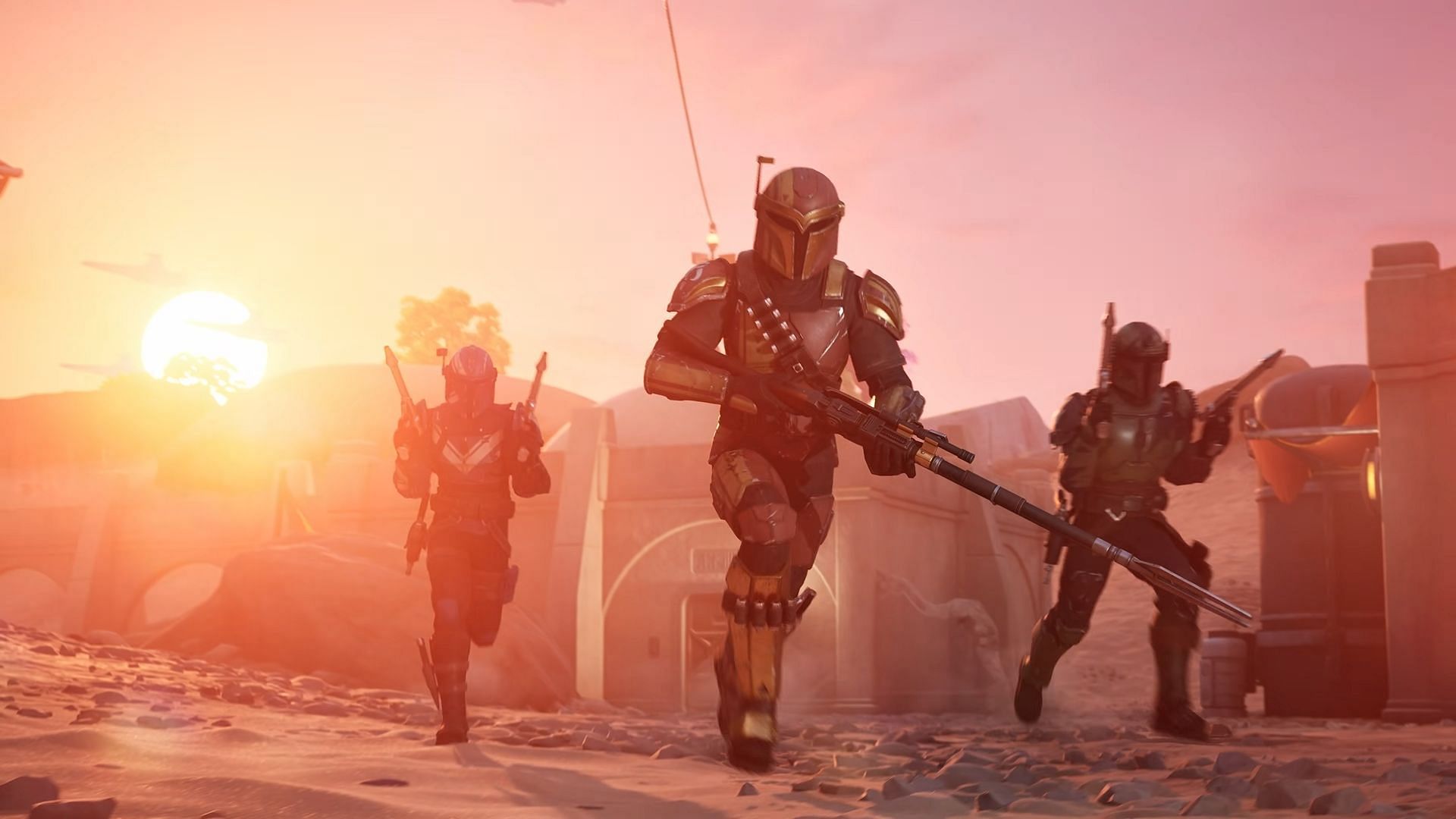 You can now purchase the Mandalorian Warrior skin in Fortnite (Image via Epic Games)