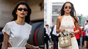 Pierre Gasly's girlfriend Kika Gomes makes a fashion statement with Charles Leclerc's partner Alexandra Saint-Mleux