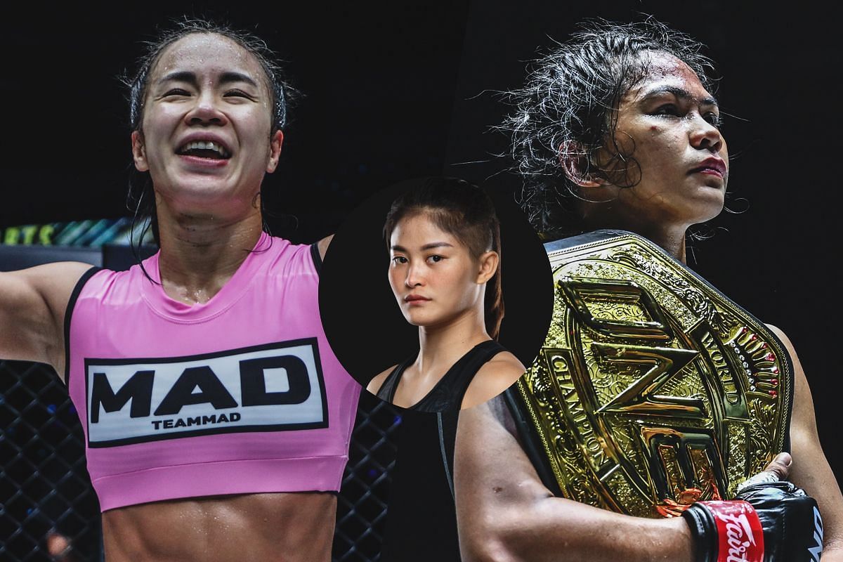 (From left) Ham Seo Hee, Stamp Fairtex, Denice Zamboanga.