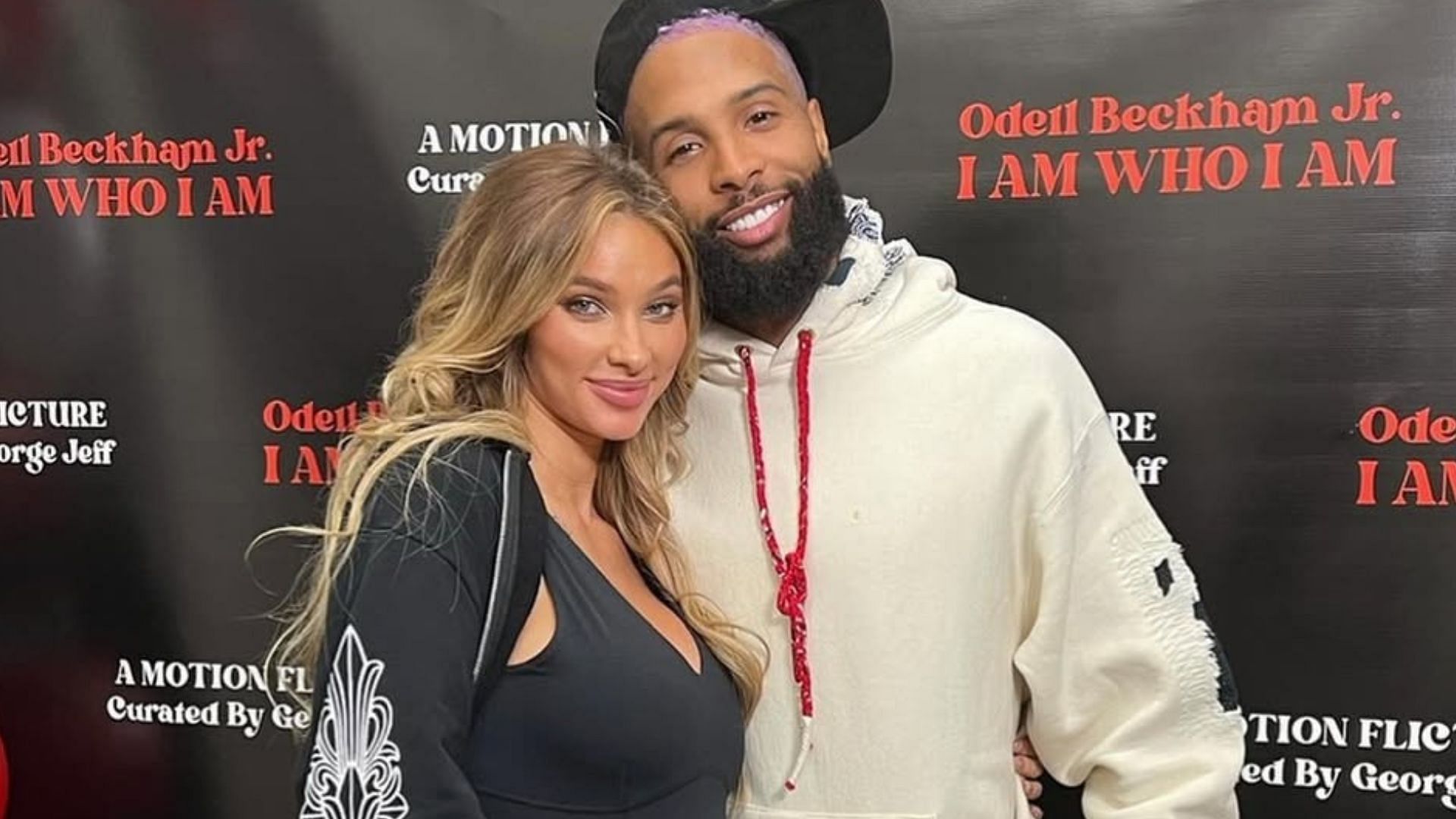Odell Beckham Jr.and  ex-GF Lauren Wood 