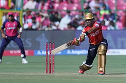Why is Shashank Singh captaining PBKS in the field against RR in IPL 2025 match?