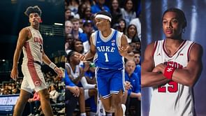 Carlos Boozer's son Cayden Boozer and Master P's son Mercy Miller react as Duke's Caleb Foster shares an inspired social media post