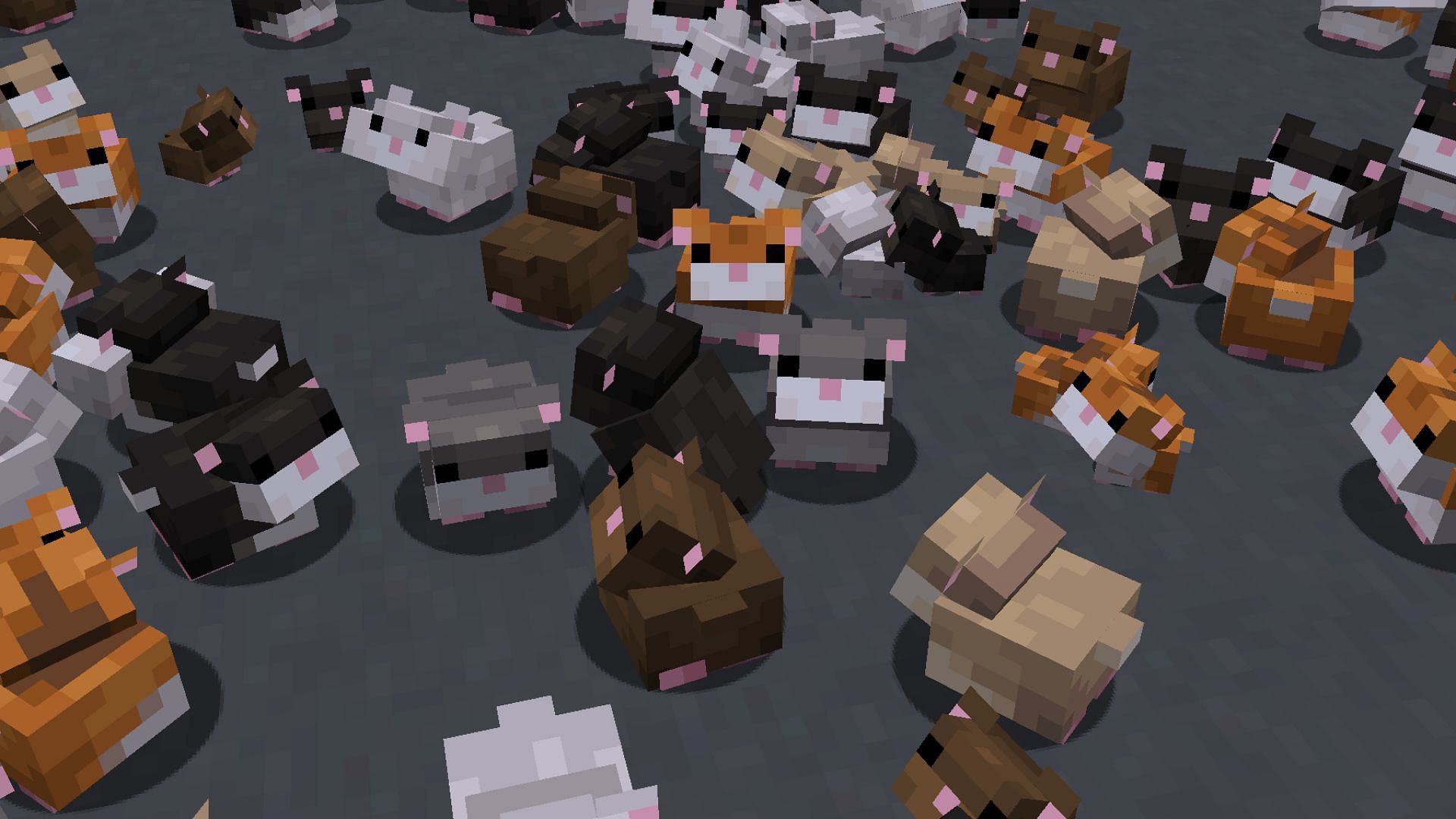 Hamsters Plus mod adds various kinds of hamsters and their detailed behavior. (Image via CurseForge/Starfish_Studios)