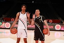 Elite Houston Cougars signee Isiah Harwell drops 3-word reaction as in-state duo Chris Cenac & Kingston Flemings shine at Iverson Classic