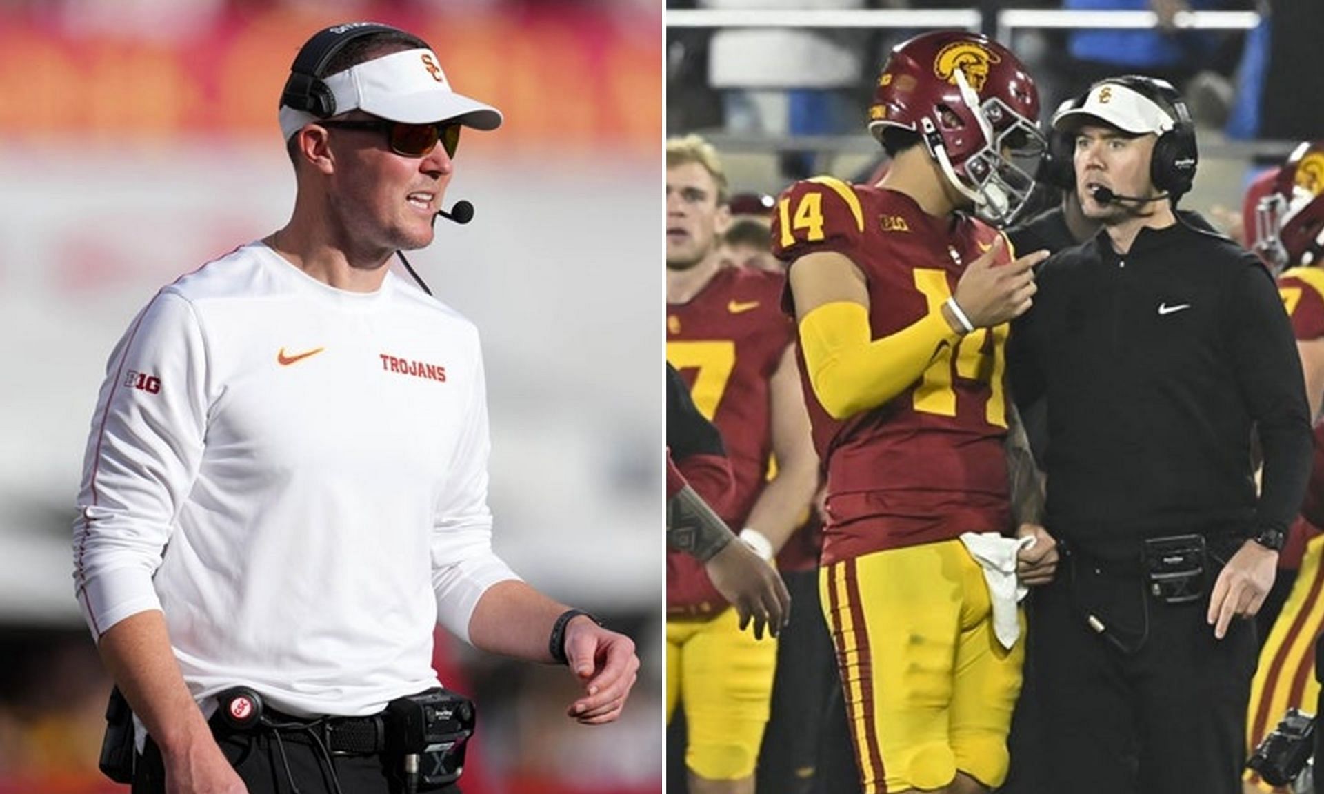Lincoln Riley details promising Big Ten experience. (Image credit: Imagn)