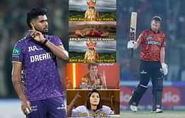 "Ab yaad aai tumko 300 ki?"- Top 10 funny memes as SRH reach 278/3 in 1st innings of IPL 2025 clash vs KKR