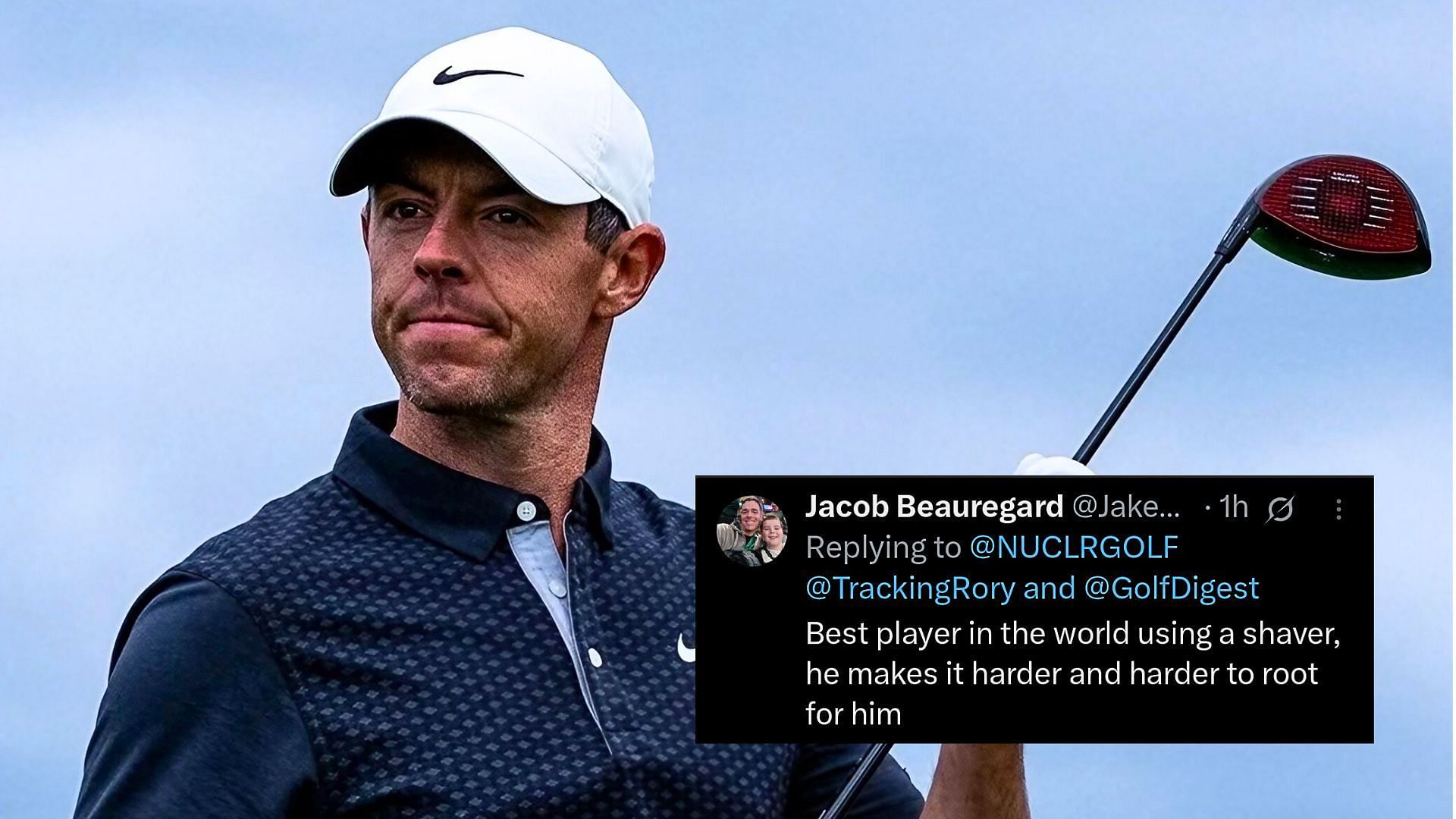 Rory McIlroy faces fire following driver incident/IG: @rorymcilory