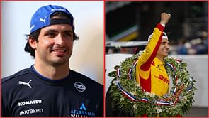 Carlos Sainz drops 4-word reaction to Alex Palou winning the Indy500