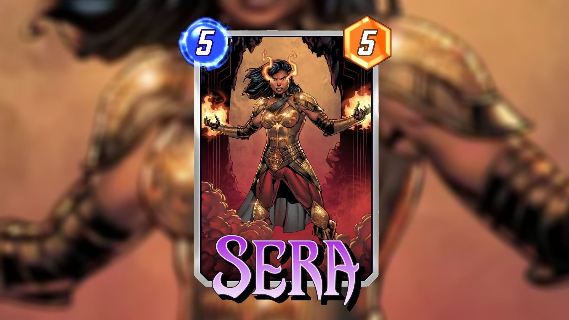 Sera is used in many Prodigy decks in Marvel Snap (Image via Nuverse)