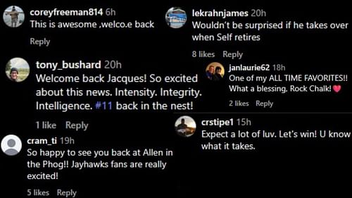 Images via the comments of the Instagram post.