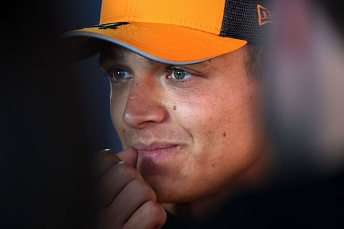 Lando Norris during the Emilia-Romagna F1 Grand Prix previews. (Source: Getty)