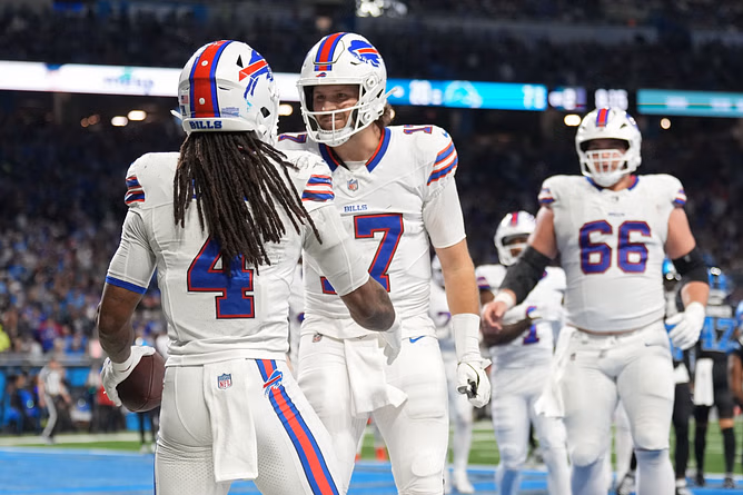 1 day after James Cook's holdout, Kay Adams suggests Bills RB stuck in Josh Allen's shadow