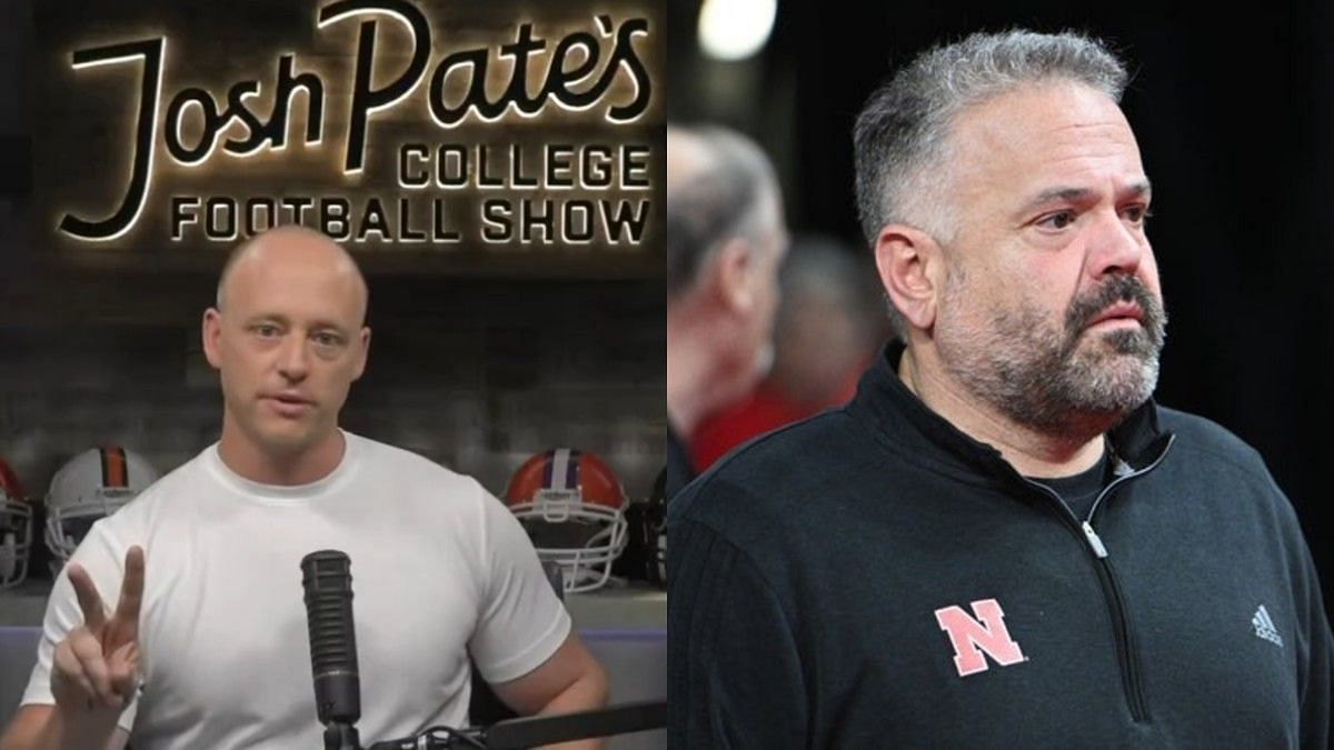 Josh Pate (L) Josh Pate College Football Show (Image credit: Youtube/@Josh Pate&rsquo;s College Football Show) Matt Rhule (R) Minnesota at Nebraska (Image credit: Imagn)