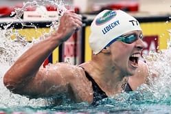 Katie Ledecky pens 1-word reaction on manifesting her world record-breaking 800m freestyle swim