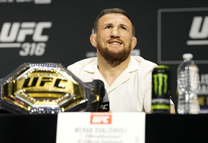 Merab Dvalishvili's coach dispels injury rumors ahead of UFC 316