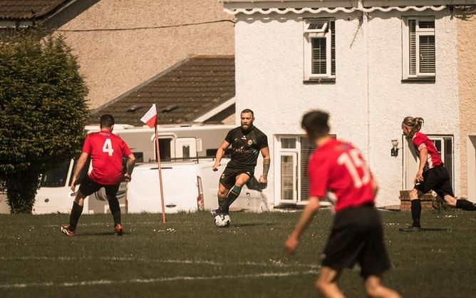 Photos: Conor McGregor showcases strength during football game while referencing Donald Cerrone fight