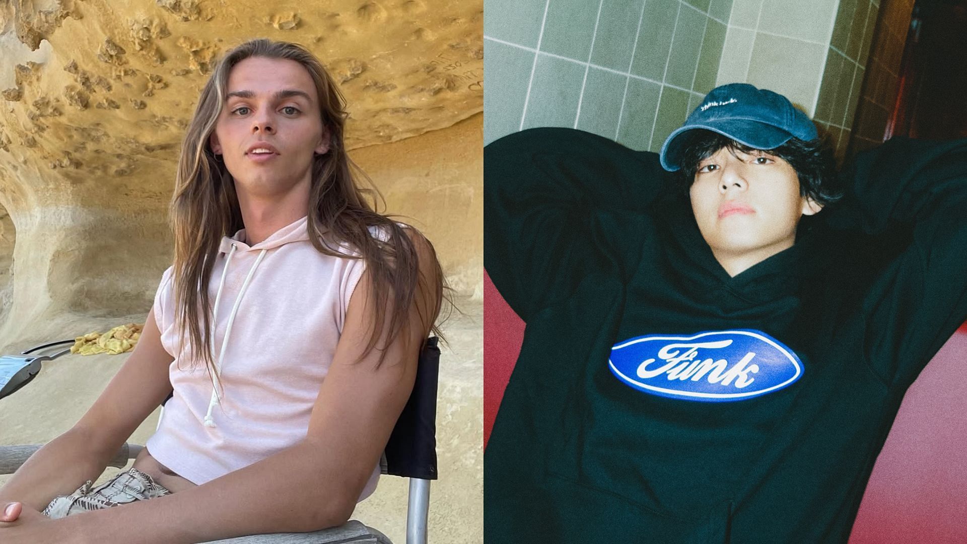 Actor Quique Muro L&oacute;pez talks BTS Taehyung&rsquo;s compassionate reaction to underwater mishap on &lsquo;Slow Dancing&rsquo; MV set (Images Via Instagram/@quiquemurolopez, Weverse) 