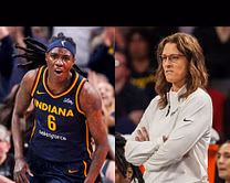 Stephanie White clears the air on final play call involving struggling Natasha Howard: "Should've called timeout"