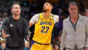 Lakers fans react as Rob Pelinka hints JJ Redick was responsible for not cutting Alex Len - "No way they’re beefing already"