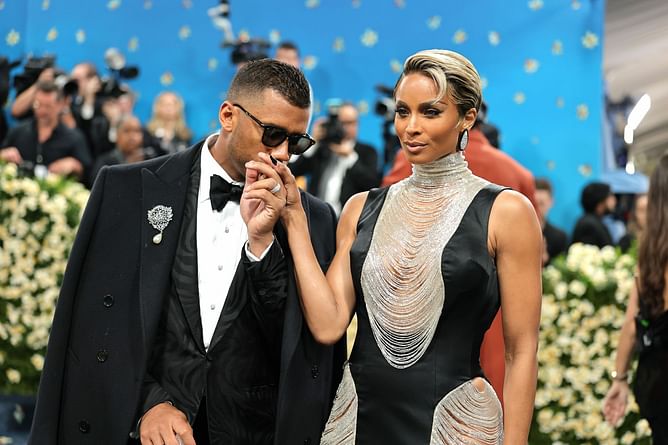 WATCH: Russell Wilson gushes over wife Ciara's head-turning dress from Met Gala 2025