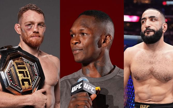 Israel Adesanya congratulates Jack Della Maddalena for UFC 315 title win over Belal Muhammad with live reaction clip: "ANZAC united"