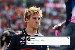 "F1 is joke!": Fans react to former driver claiming Liam Lawson could be fired by Red Bull twice in one season