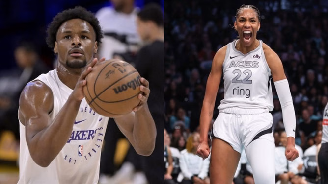 "Paige Bueckers can beat Bronny James": Fans react as controversial claim on A’ja Wilson getting demolished by NBA player resurfaces
