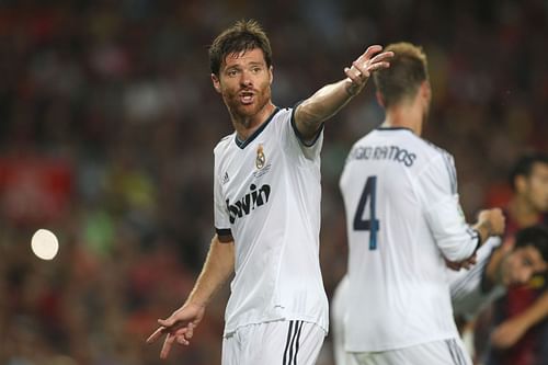 Former Real Madrid midfielder Xabi Alonso