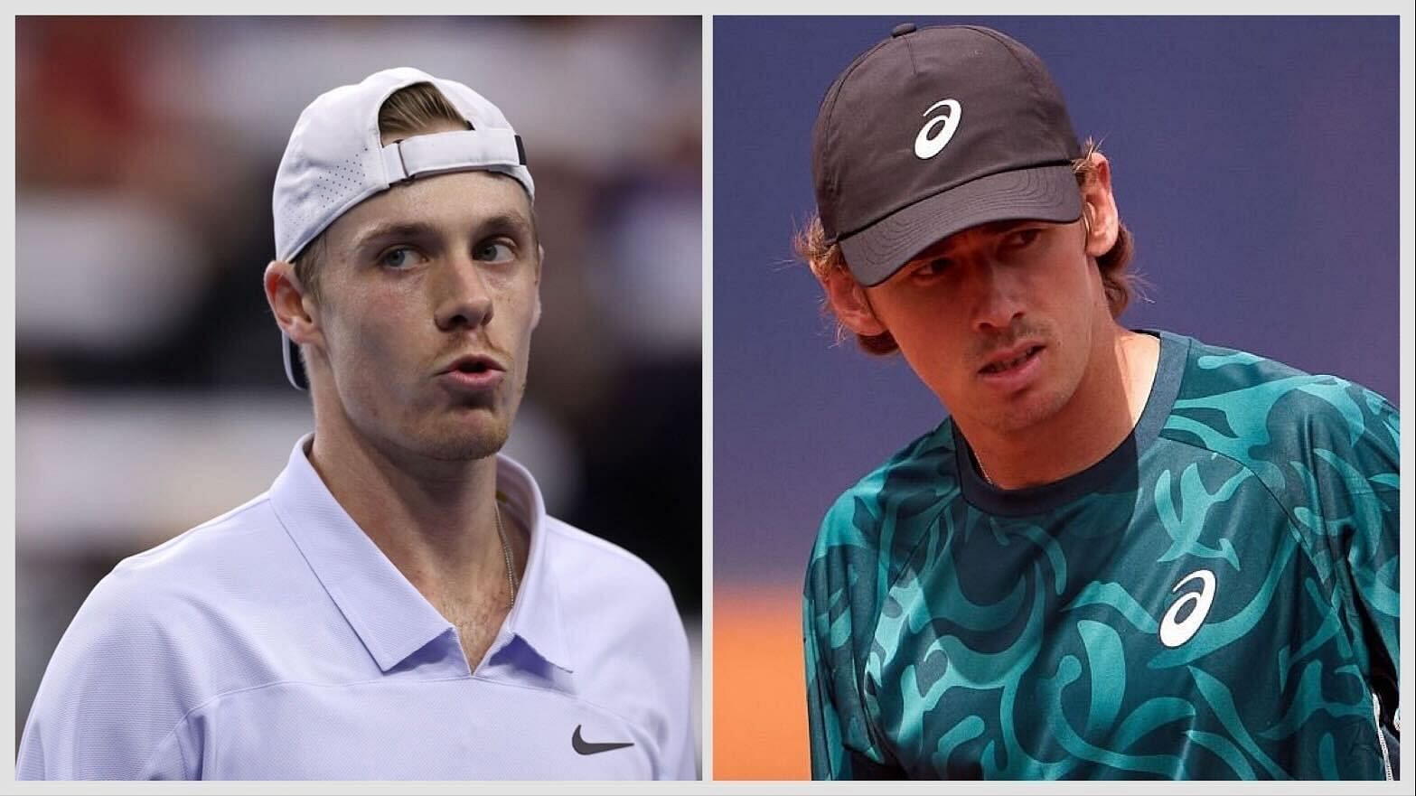 Alex de Minaur and Denis Shapovalov on tour - Image Source: Getty 