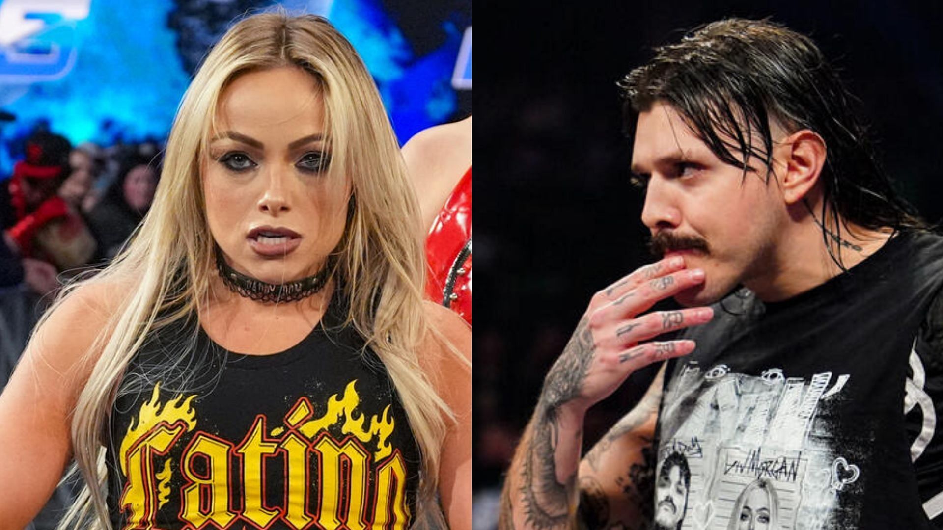Liv Morgan and Dominik Mysterio! [Images from WWE.com]