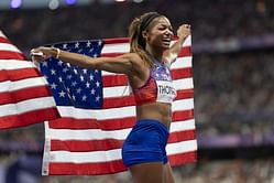 After announcing Grand Slam Track short sprints group feature, Gabby Thomas pens 5-word reaction to show love for sport