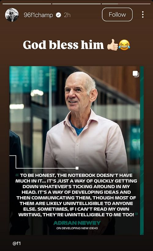 Credit: Damon Hill on Instagram.