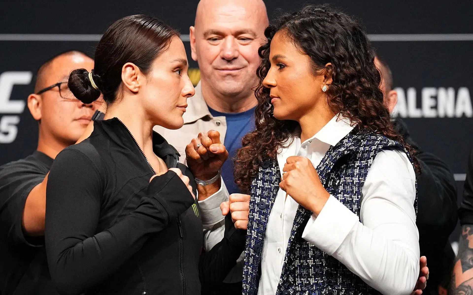 Alexa Grasso (left) will clash with Natalia Silva (right) at UFC 315 [Image courtesy: Getty Images]